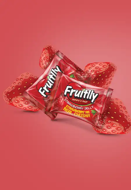 Fruitly Candy Wrapper Packaging, Wrapper Design, Plastic Wrapper Packaging, Wrapper Design Maker, Product Wrapper Design, Wrap Packing, Colorful Candy Wrapper Design, Custom Candy Wrapper Printing, Wrap Packing Machine, Fruit Wrapping, Wrapper Printing, Candy Wrapping Equipment, Brij Design Studio