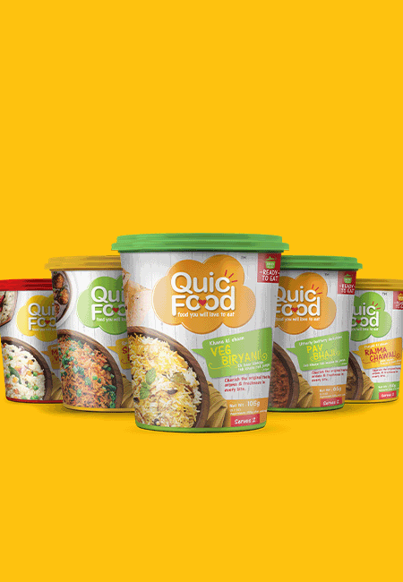 Quicfood Branding and New Product Development Case Study, product packaging, brand development, food branding, food packaging, brij design studio, ready to eat food packaging, quicfood brand, product branding, packaging design studio, lable design, new product development case study with solution, new product launch case study, brand creation