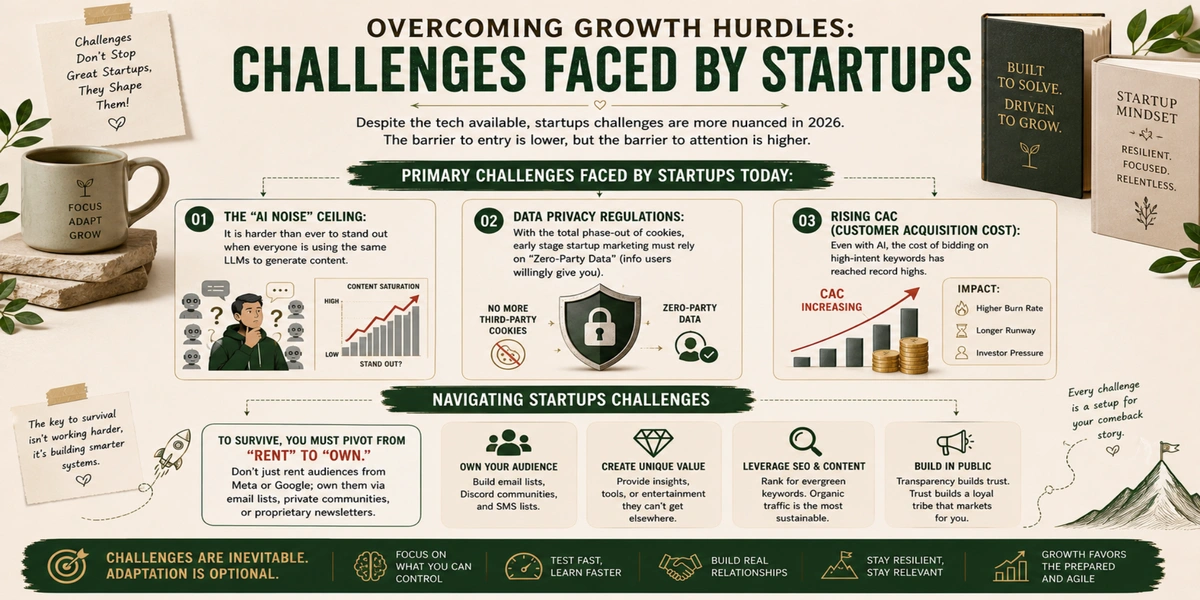 Marketing In Startups, Marketing Strategies For Startups, Startups Challenges, Growth Hacks For Startups, Early Stage Startup Marketing, Startup Opportunities