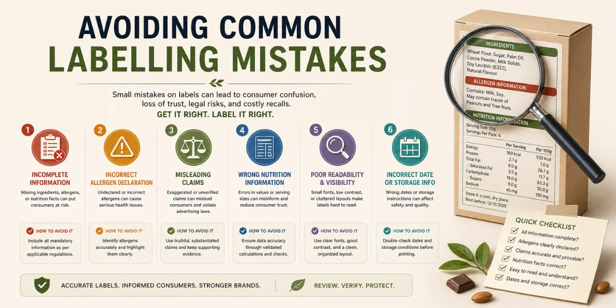 Labelling Requirements for Food Products, Nutrition Labelling, Components of a Compliant Food Label, Digital Label, Sustainable Packaging & Labelling