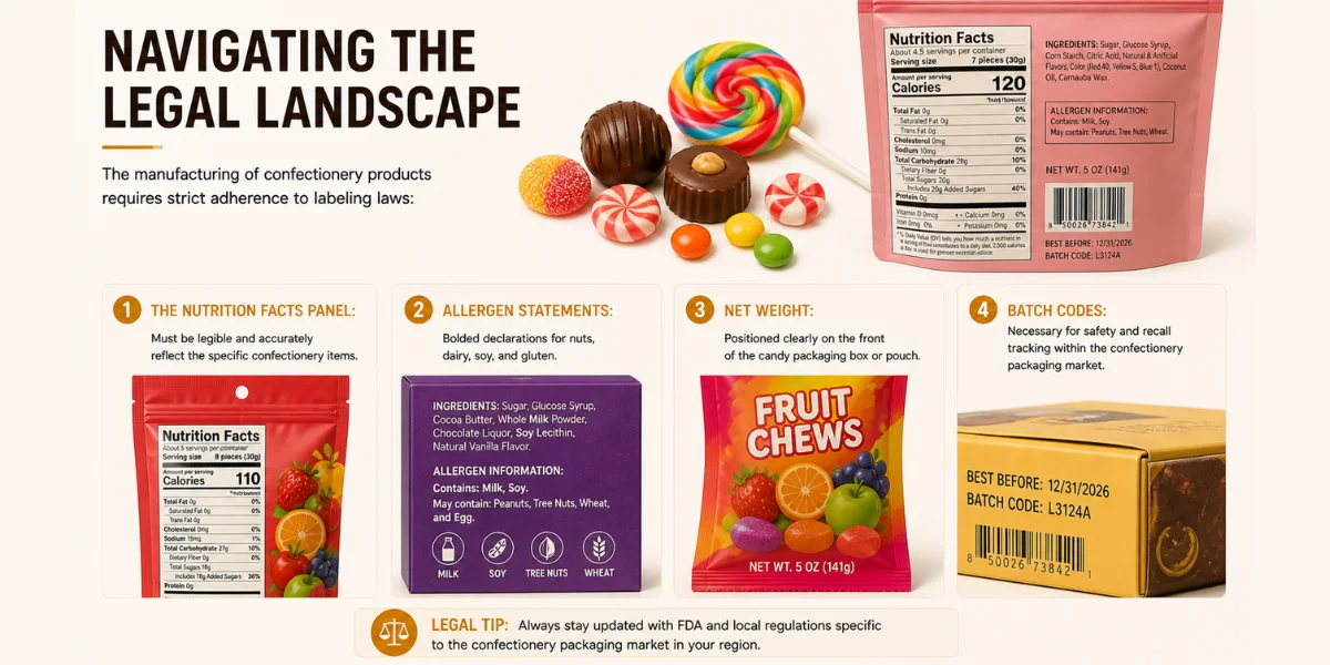 Confectionery Packaging Design, Packaging Of Confectionery Products, Candy Design, Candy Packaging, Confectionery Pouches, Confectionery Pouches, Brij Design Studio
